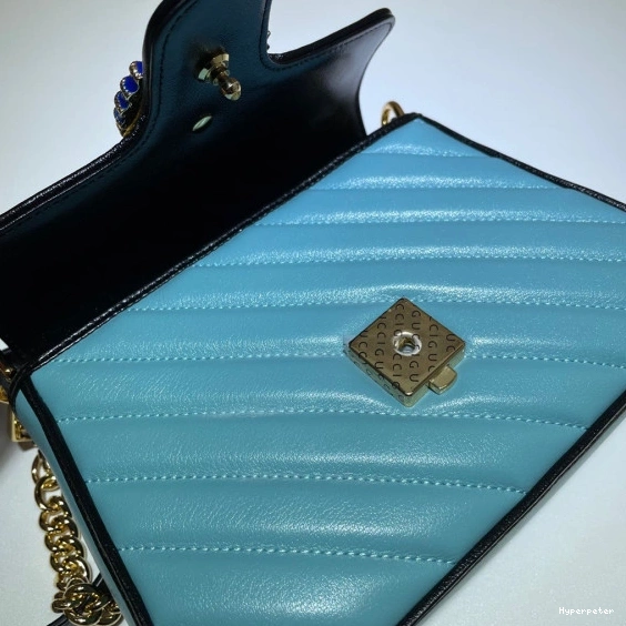 Hyperpeter Handle GG Marmont Top Bag Mini GUCCI 0803